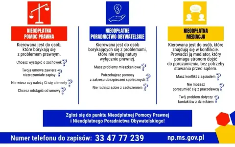 Dowiedz się, ile kosztuje porada u notariusza. Bezpłatna pomoc prawna, mediacje i poradnictwo obywatelskie. Zadzwoń: 33 47 77 239.