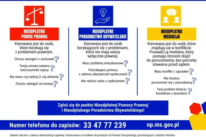 Dowiedz się, ile kosztuje porada u notariusza. Bezpłatna pomoc prawna, mediacje i poradnictwo obywatelskie. Zadzwoń: 33 47 77 239.